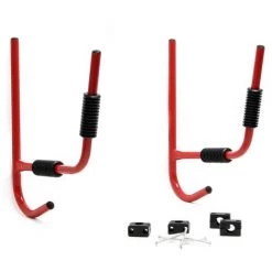 WILTEC Support Mural Rangement De Kajak Kanu Stockage Planche De Surf Fixation Transport Montage Fixation