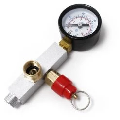 WILTEC Pièce De Rechange: Kit Compresseur Airbrush Adapter Pression Visage AS196AW Manomètre