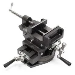 WILTEC Étau De Machine Pivotant 100 Mm Étau D’établi Machine De Précision Meulage Fraisage Outil Atelier