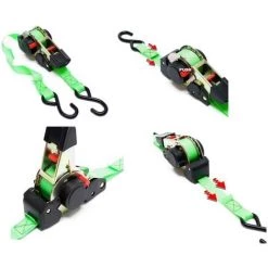 WILTEC Sangle D'arrimage 25mm à Cliquet Automatique 1.80m