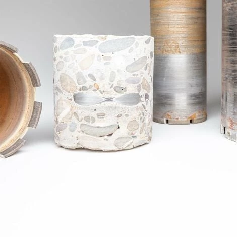 WILTEC Couronne Diamant Pour Carotteuse Forage à Sec Et Humide Trépan Diamant Ø 63 Mm Maçonnerie Béton – Image 5