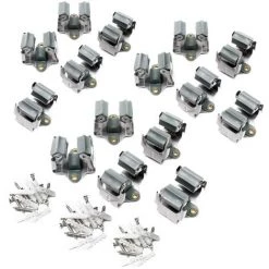 WILTEC Jeu De 15 Porte-balai Acier Support Mural Pour Outils De Nettoyage Et Jardinage Râtelier Rangement