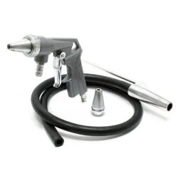 WILTEC Pistolet De Sablage à Air Comprimé Kit Jet De Sable Tuyau D’aspiration Buse De Rechange 6,3 Bars