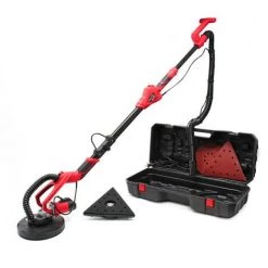 WILTEC Ponceuse Girafe Pour Mur Et Plafond 710W 225mm Disque De Meulage Plâtre Aspiration