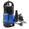WILTEC Pompe Pour Eaux Usées 550W 10500l/h Pompe Submersible Jardin Puits Drainage Purge Évacuation