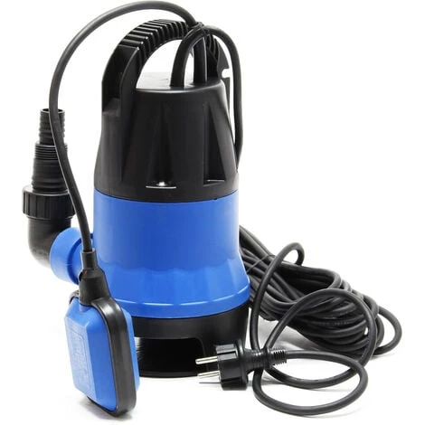 WILTEC Pompe Pour Eaux Usées 550W 10500l/h Pompe Submersible Jardin Puits Drainage Purge Évacuation – Image 2