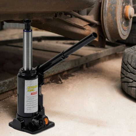 WILTEC Cric Bouteille Hydraulique 20T Vérin De Levage Avec Fonction Descente Lente, 244-449 Mm – Image 2