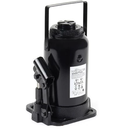 WILTEC Cric Bouteille Hydraulique 20T Vérin De Levage Avec Fonction Descente Lente, 244-449 Mm – Image 4