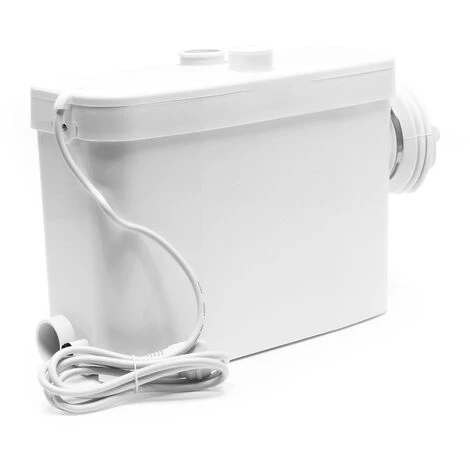 WilTec 3/1 Station De Relevage Avec Raccord Latéral 450W Eaux Usées WC Eaux Chargées – Image 2