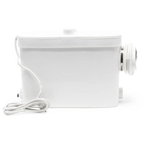 WilTec 3/1 Station De Relevage Avec Raccord Latéral 450W Eaux Usées WC Eaux Chargées – Image 3