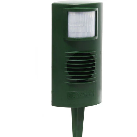 WILTEC Catwatch Répulsif à Ultrasons Pour Chats Pour 125m² Protection Contre Chats Anti-animaux