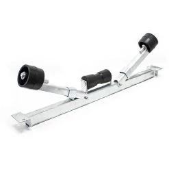 WILTEC Support Bateau Avec Rouleaux De Quille Aide Manoeuvre 111cm Charge 800kg Largeur De Bateau 80-124cm
