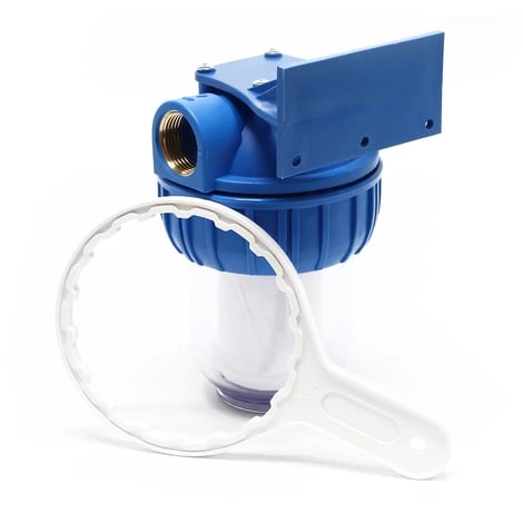 WILTEC Naturewater NW-BR5B 1 Etape Système Filtre 32.89mm (1") 60mm Cartouche Polypropylène, Clamp Et Clé – Image 2