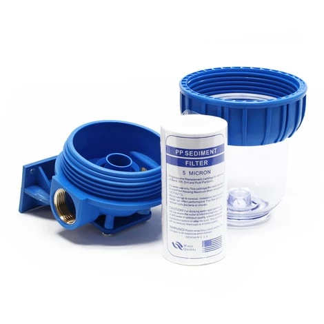 WILTEC Naturewater NW-BR5B 1 Etape Système Filtre 32.89mm (1") 60mm Cartouche Polypropylène, Clamp Et Clé – Image 3