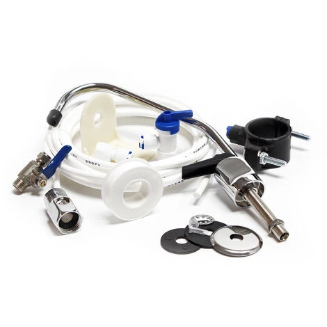 WILTEC Naturewater 5-etapes Osmose Inverse (RO) 180l/jour NW-RO50-G1-1 Avec Cadre, Manomètre, SANS Pompe – Image 5