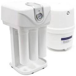 WILTEC Naturewater 5-etapes Osmose Inverse 180l/jour Cadre, Boîtier étanche à La Poussière, SANS Pompe