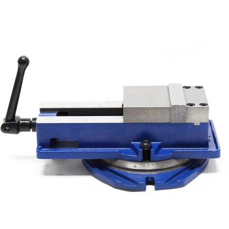 WILTEC Étau De Précision Machine Largeur De Mâchoires 100mm Pivotant Outil De Maintien Établi Atelier – Image 2