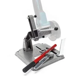 WILTEC Support De Tronçonnage Pour Meuleuse D’angle 115/125mm Dispositif De Maintien Socle Outil Universel