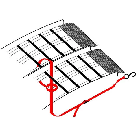 WILTEC 2x Rampe De Chargement Moto ATV Pliable Aluminium Rail D'accès 223cm 680kg – Image 4