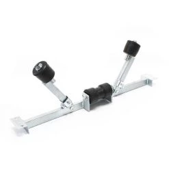 WILTEC Porte-bateau Avec Rouleaux De Quille Jusqu’à 500 Kg Aide à La Manoeuvre Embarcation Chargement