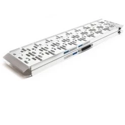 WILTEC Rampe Pour Fauteuil Roulant Rampe De Chargement Aluminium 151 Cm 270kg