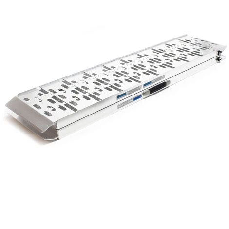 WILTEC Rampe Pour Fauteuil Roulant Rampe De Chargement Aluminium 151 Cm 270kg