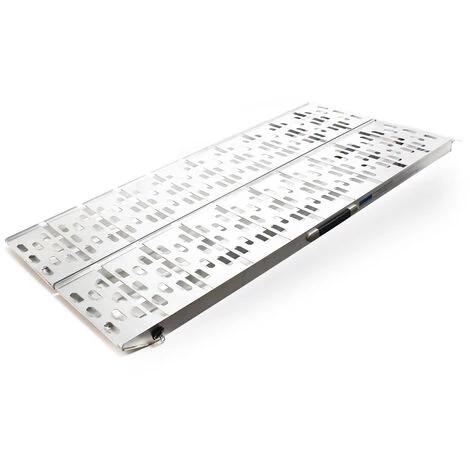 WILTEC Rampe Pour Fauteuil Roulant Rampe De Chargement Aluminium 151 Cm 270kg – Image 2