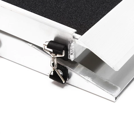 WILTEC Rampe D'accès Pour Chiens Rampe Pour Animaux 1x Pliable Alu Surface Antidérapante 244 X 38 Cm 115kg – Image 5