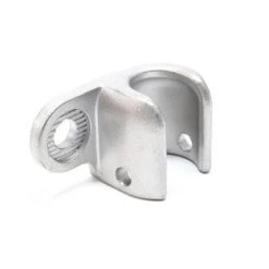 WILTEC Essieu Attelage Remorque Argenté Pour Vélo Attache- Remorque Bicyclette Vélo Couché Vélo électrique