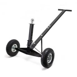 WILTEC Déplace Caravane Remorque Vans Charge 270 Kg Max. Avec Boule D’attelage Réglable Aide à La Manœuvre