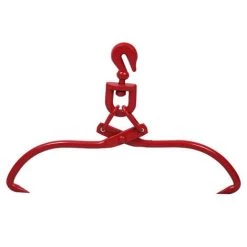 WILTEC XPOtool Pince Forestière Troncs Max. 450 Mm 300 Kg Pince De Levage 2 Mandrins De Serrage