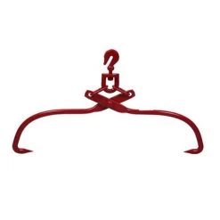 WILTEC Pince Forestière Pour Troncs Max. 630 Mm, Force 550 Kg, Pince De Levage, 2 Mandrins De Serrage