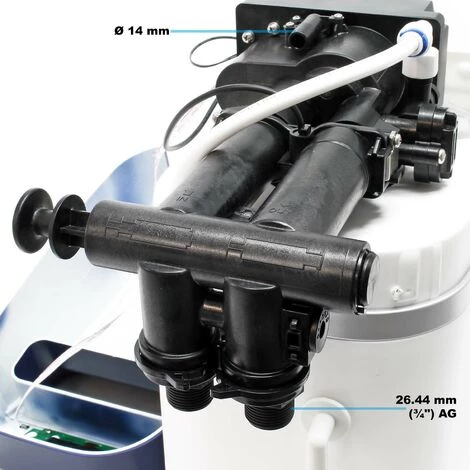 WILTEC Naturewater NW-SOFT-R2 Adoucisseur D'eau Avec Réservoir De Saumure De 10 Kg – Image 4