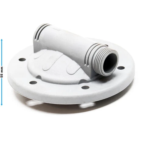 WILTEC Bride 2 Voies Réservoir à Vessie Pc. De Rechange Réseau Eau Domestique 24-100L Filetage Mâle Femelle – Image 2