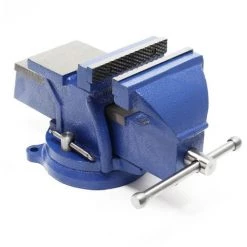 WILTEC Étau D'atelier Light Duty Mâchoire De Serrage 150 Mm & Enclume Pour Contrainte Légère Établi