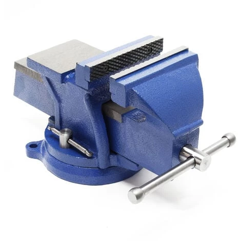 WILTEC Étau D'atelier Light Duty Mâchoire De Serrage 150 Mm & Enclume Pour Contrainte Légère Établi