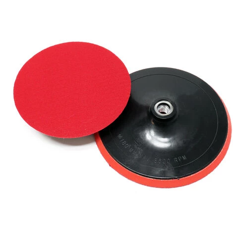 WILTEC Kit Pour Machine à Polir 19 Pcs. Éponges De Polissage 150mm & 180 Mm Accessoire Pour Polisseuse – Image 3