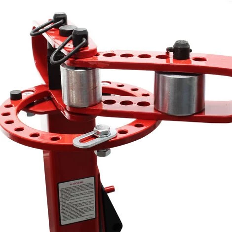 WILTEC Cintreuse De Tubes Sur Pied Presse à Cintrer Manuelle Pour Acier Plat, Rond & Carré Outil Universel – Image 3