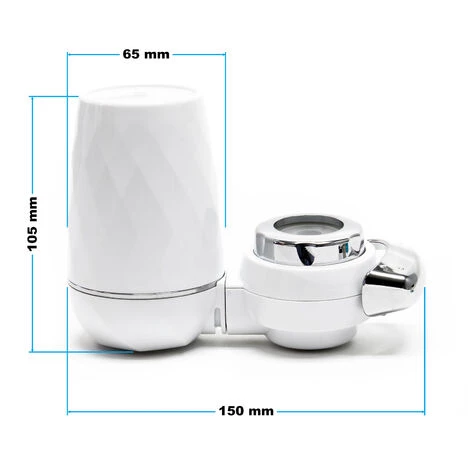 WILTEC NW-LT-H2A Filtre à Eau On Tap Fixation Robinet 9 Étapes Filtrantes Purification 120 L/h Impuretés – Image 5