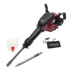 WILTEC Marteau-piqueur 2,5CV 55J Force De Frappe 1500 1/min Prise Hexagonale 2 Burins Brise-béton Cloison