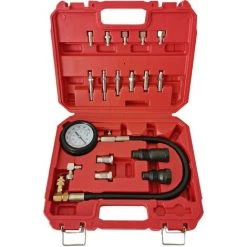 WILTEC Testeur De Compression Auto/ Poids Lourd Moteur Diesel 0-70 Bars Pièces Kit