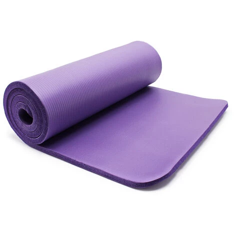 WILTEC Tapis De Yoga 185x80x1.5cm Physio Fitness Aérobic Gym Pilates Matelas Antidérapante Extra épais