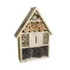 WILTEC Hôtel à Insectes 285x90x385 Mm Nichoir Naturel Pour Arachnide Abri Refuge Biodiversité Jardin