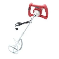 WILTEC Mélangeur Mortier Simple Hélice 700 T/min Malaxeur Batteur Agitateur Matériau Liquide Et Lourd