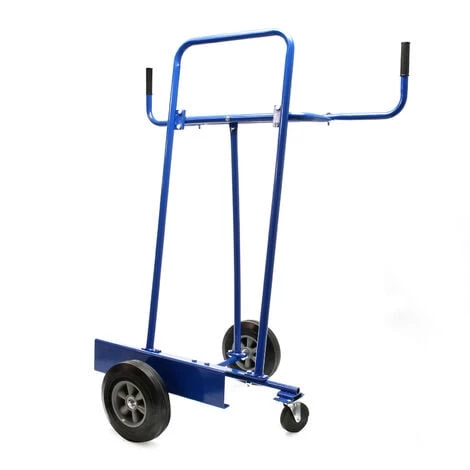 WILTEC Chariot Porte-panneaux 340 kg Max. 4 Roues Transport Plaques Larges Planches Manutention Atelier – Image 4