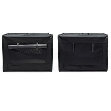 WILTEC Cage Transport Pliable Animaux Domestiques L (76x56x61 Cm) Coussin Amovible Caisse Abri Chien – Image 5