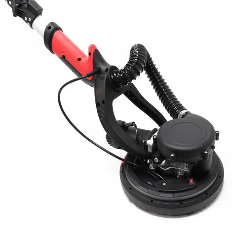 WILTEC Ponceuse De Plafond Girafe Mur 750W Ø 225mm Disque De Meulage Tige Télescopique 6 Grains Affûtage – Image 2