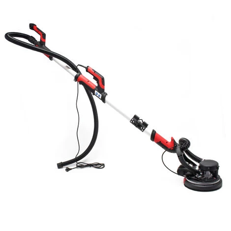 WILTEC Ponceuse De Plafond Girafe Mur 750W Ø 225mm Disque De Meulage Tige Télescopique 6 Grains Affûtage – Image 3