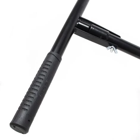 WILTEC Tarière Manuelle 118cm Forage Puits Et Fondations Ø150mm Avec Poignée Transversale Foreuse Manuelle – Image 4