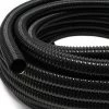 WILTEC Tuyau Spiralé De Refoulement 10m Noir Flexible Débit 25mm (1") Avec Spirale De Renforcement